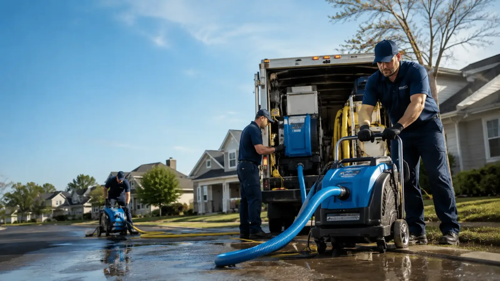 Flood Damage Cleanup in Quinton, OK